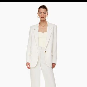 Effortless pants in light birch. Regular length